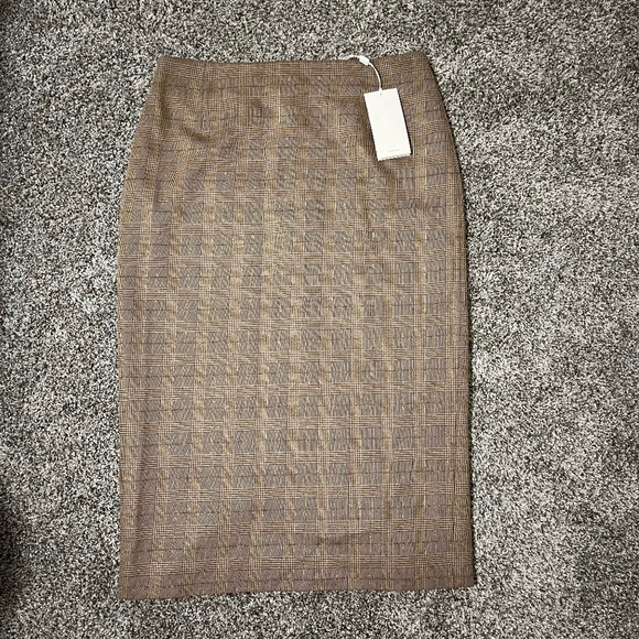 BOSS jacquard skirt woven with glittering threads; New with tags - Picture 1 of 16
